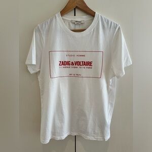 Zadig & Voltaire T-Shirt 'TED BLASON'
